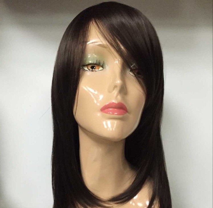 Yiyang Wig Women's Hair straightening machine synthetic fiber headgear