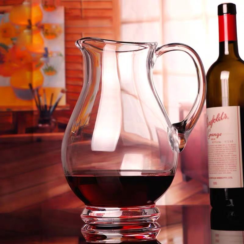 Luxury crustal wine decanter cups crystal glass lead-free decanter wine set home European luxury 1E634 detail image 1