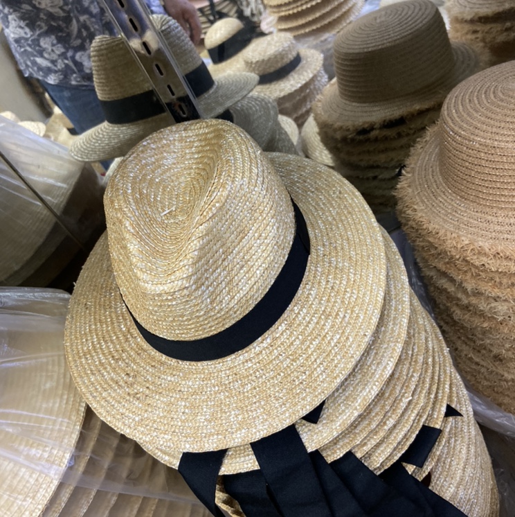 New Korean straw hat thumbnail