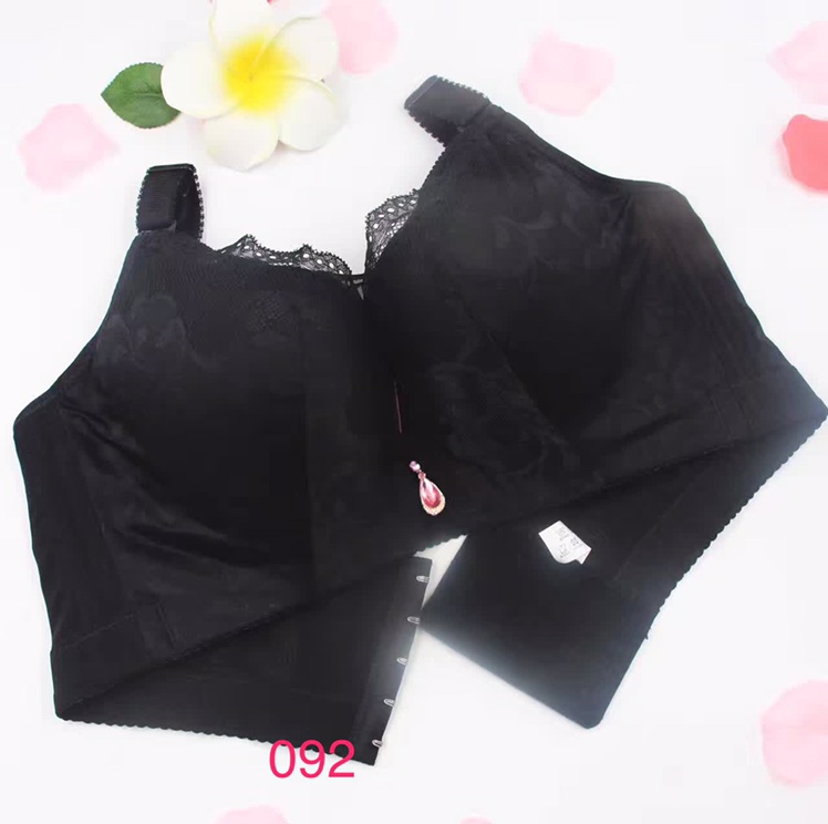 092: Plus-Size Strapless Bra With Loops Specification drawing