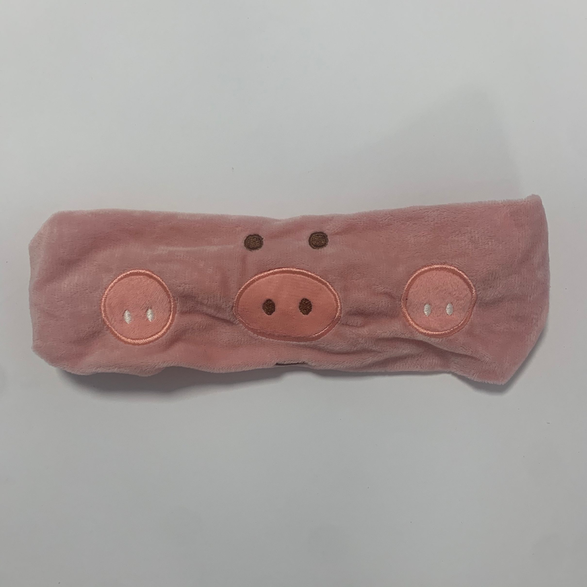 Yuhan Accessories' new Korean-style piggy face wash and hair tie, makeup and mask hair tie