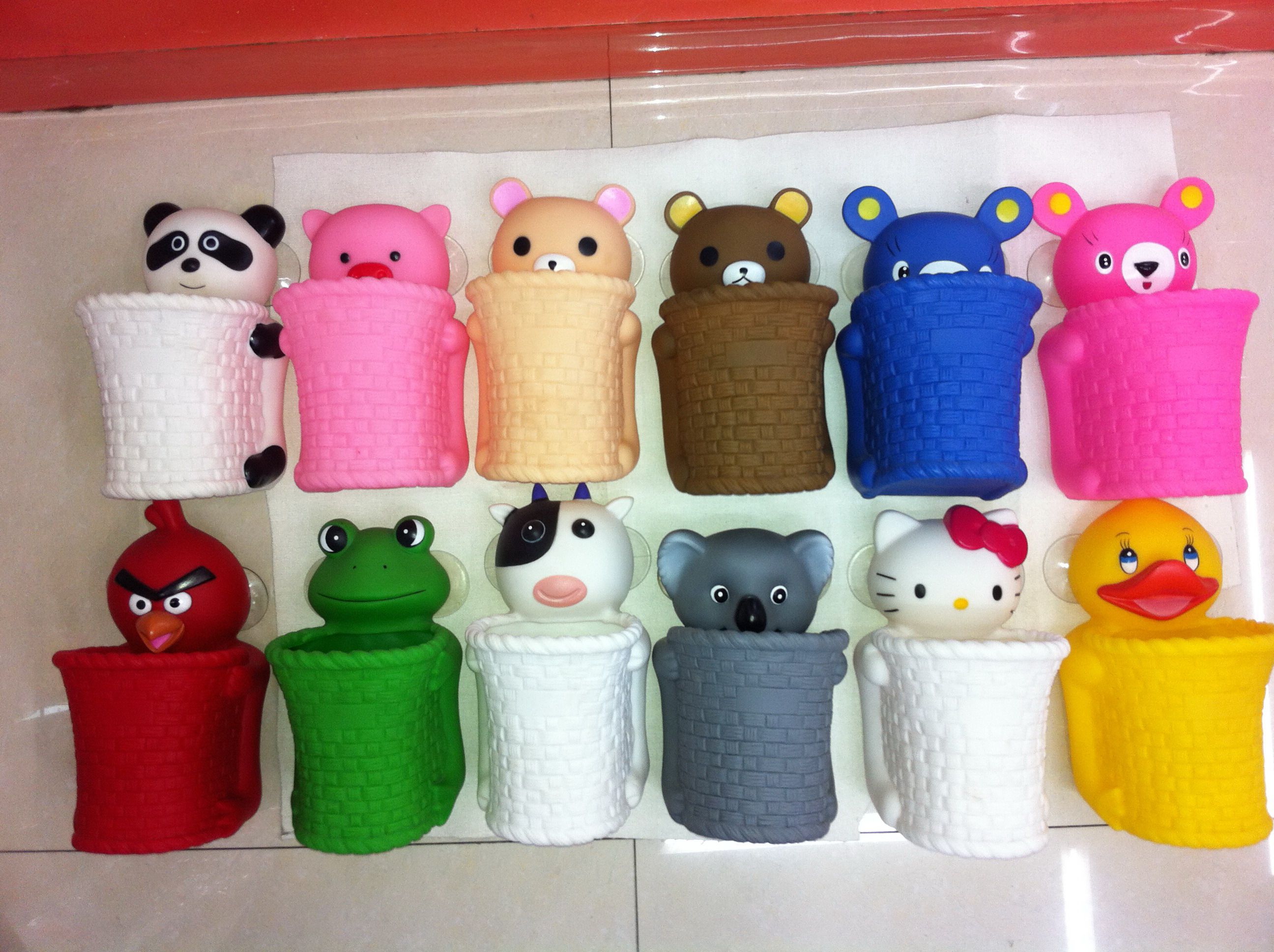 笔桶、收纳桶、牙膏牙刷收纳桶图