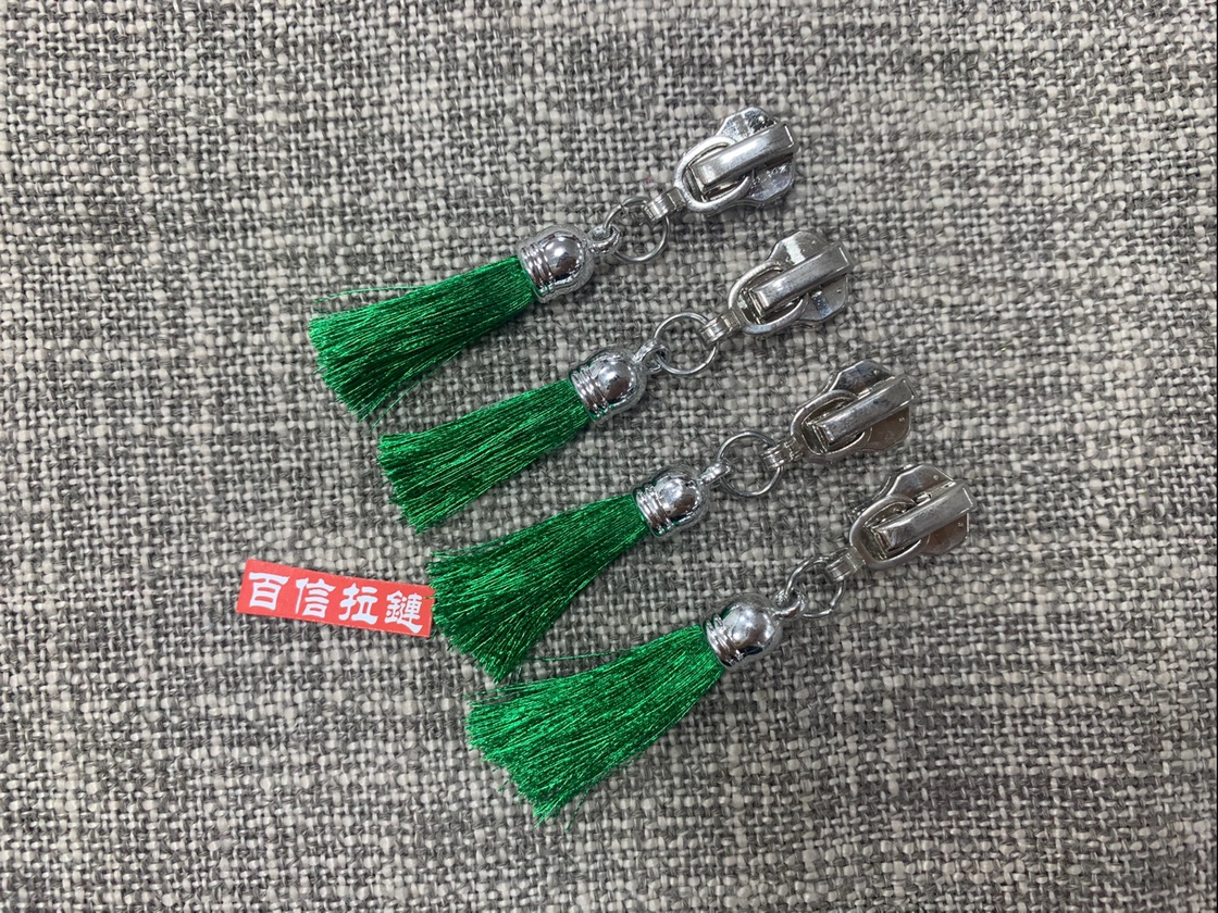 New 5 small flow sura head tassel hanging panicle pull head color pull head manufacturers direct support custom