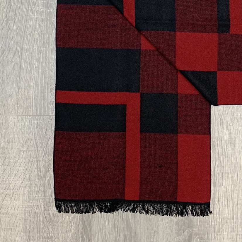Men's Scarf Jacquard Scarf Specification drawing
