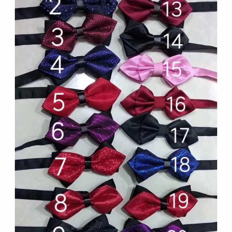 Pointed bow tie