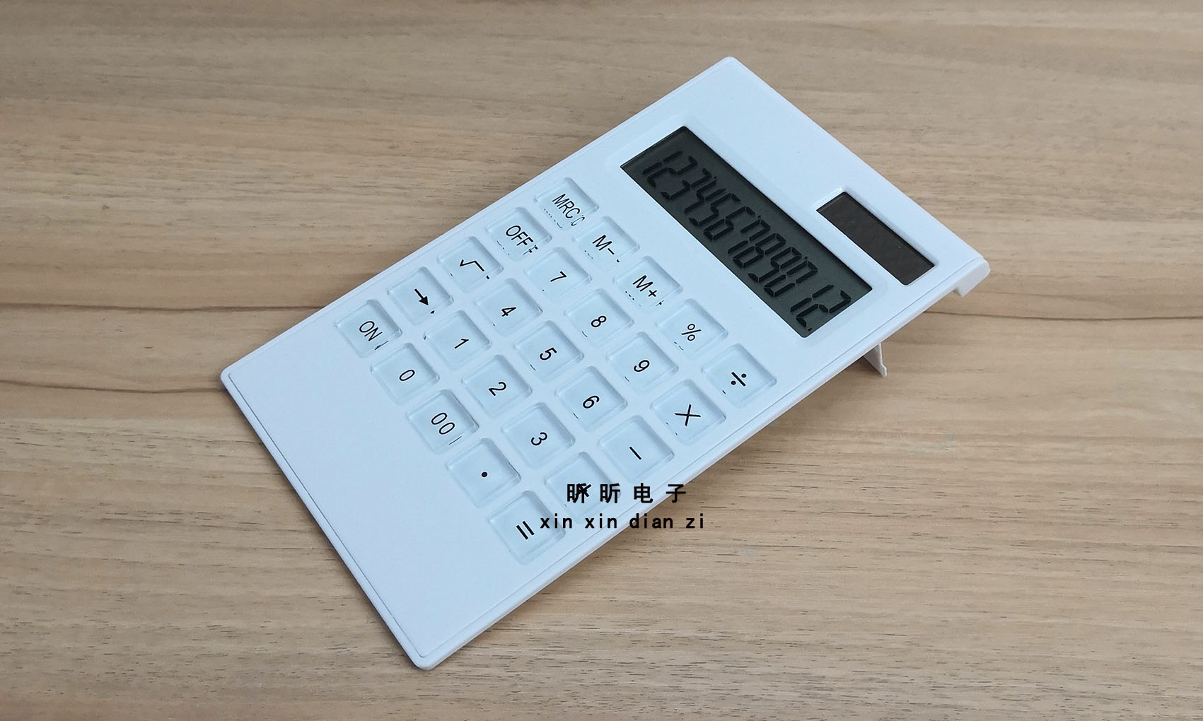2235 Solar-powered office calculator logo advertisement customized calculator undefined