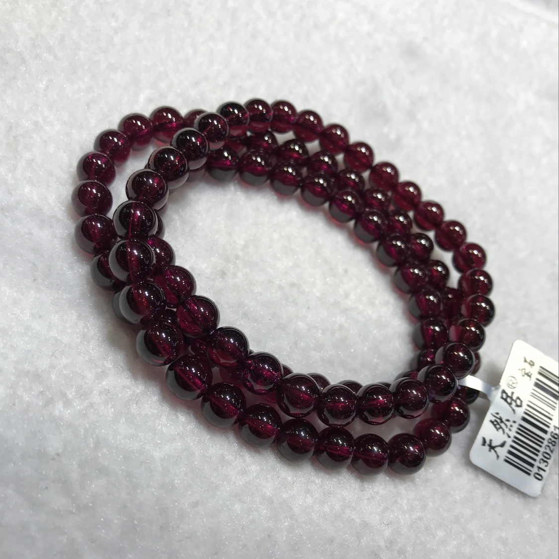 （天然居珠宝）石榴石 手链0.7