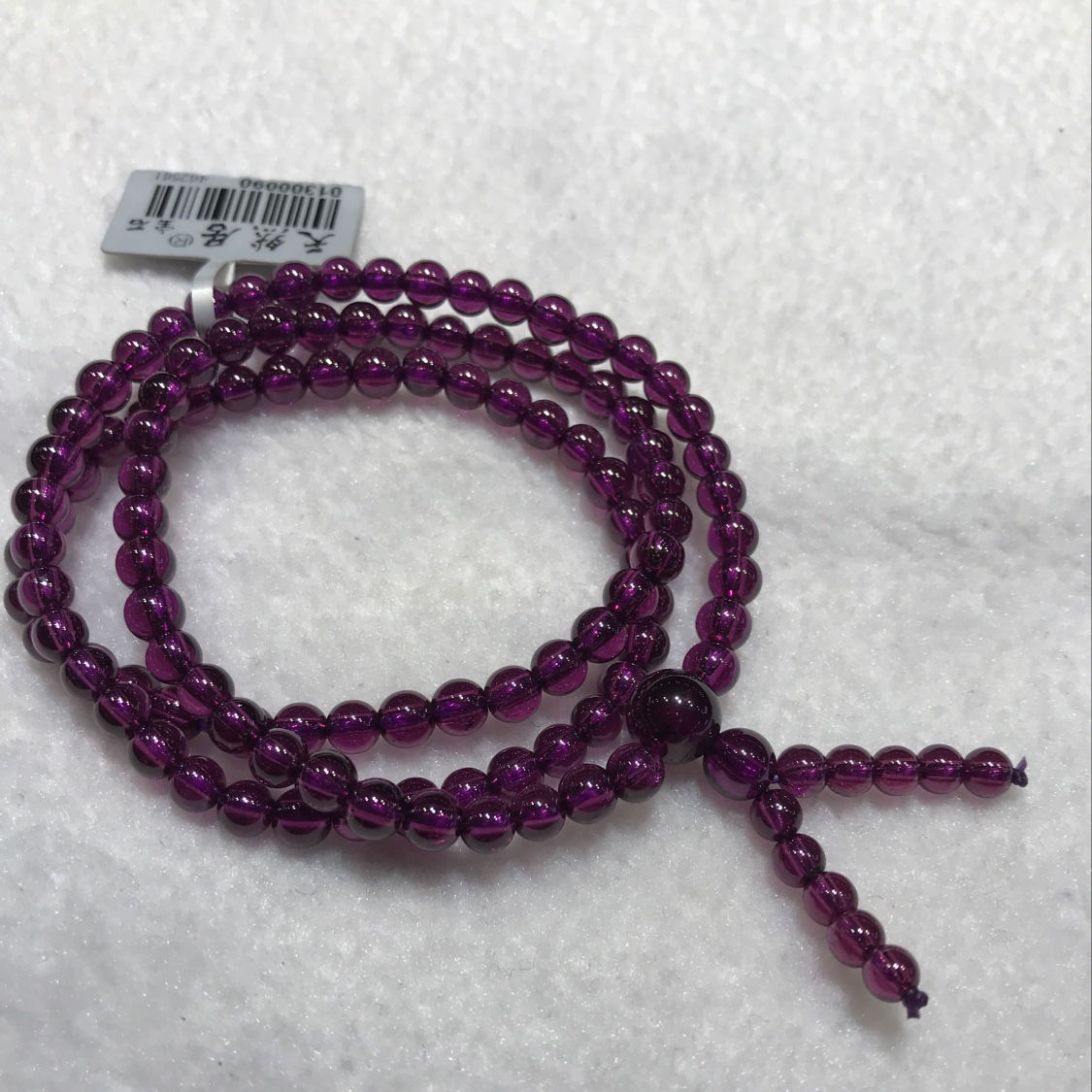 （天然居珠宝）   石榴石手链0.5