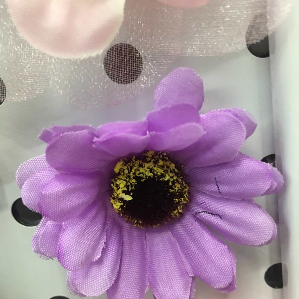 紫色仿真花