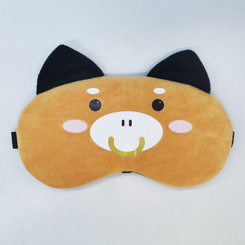 Coffee calf eye patch