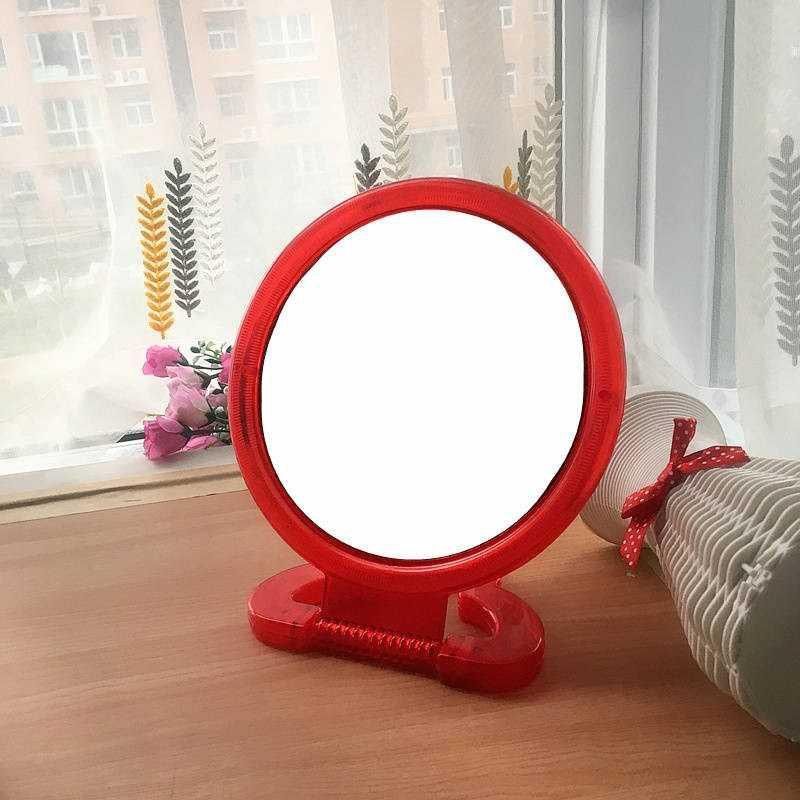 Web celebrity desktop simple modern old-fashioned mirror round plastic hanging mirror round makeup mirror large