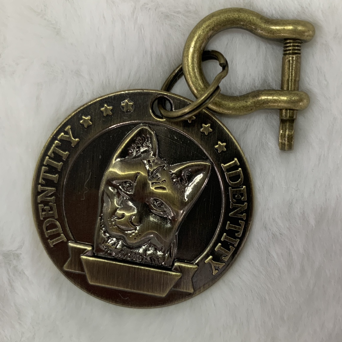 Pet supplies Pet dog badge Pet cameo dog badge Akita