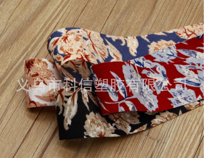 美都韩国织带大花印花带手工diy发饰蝴蝶结材料 礼盒花束包装装饰
