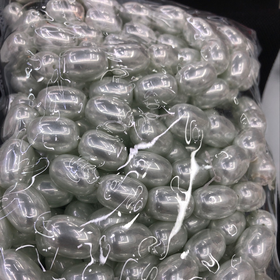 13*18 straight-hole glass bright shell Hengyang bead jewelry accessories DIY bestsellers Specification image