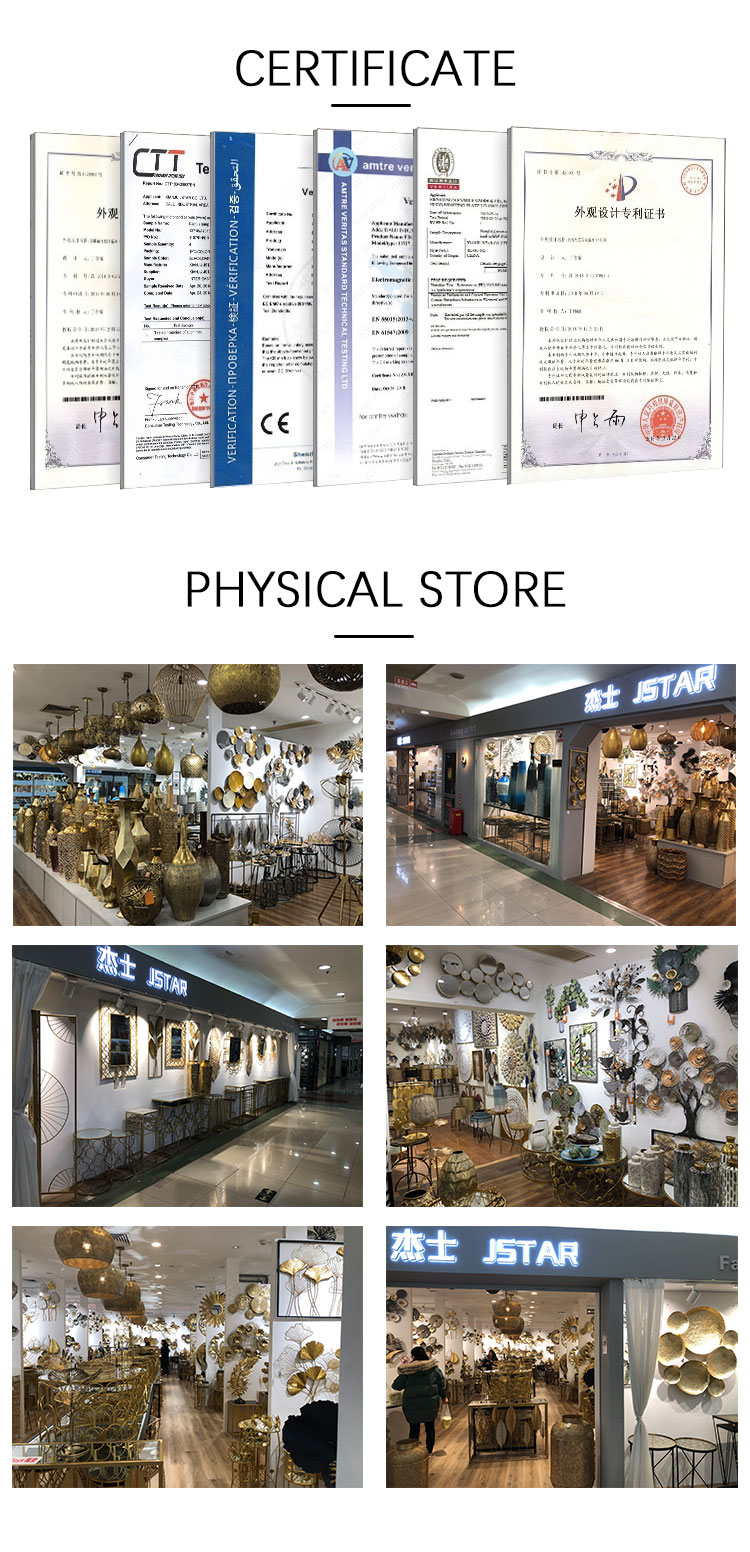 跨境热卖铁艺壁挂玄关挂式家居壁饰挂件创意装饰现代简约轻奢墙饰详情图7
