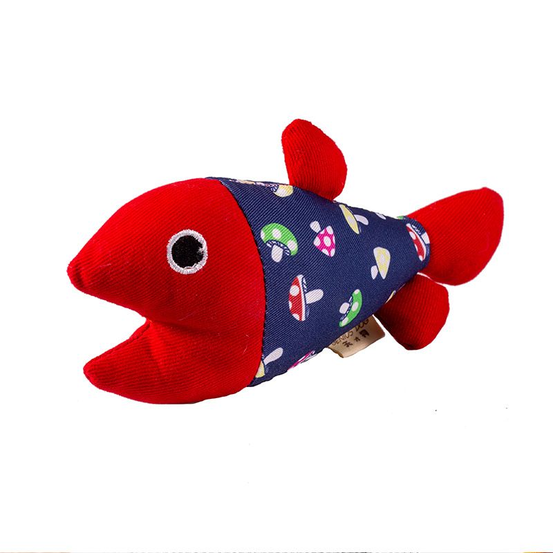 New cat toys, cotton catnip, little fish, sound-making toys, claw grinding, biting, and cat teasing pillows, in stock for wholesale Item Picture