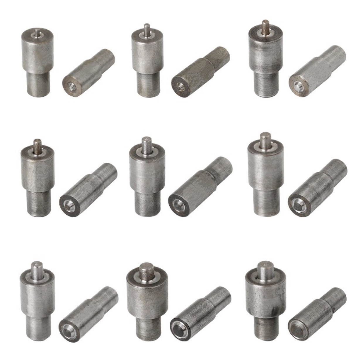 Air Eye Corns Clasp 45 No. Steel Big White Clasp Electromechanical 5.5 Mold 80-2000# Leather Diy Tool Set Application Scenario
