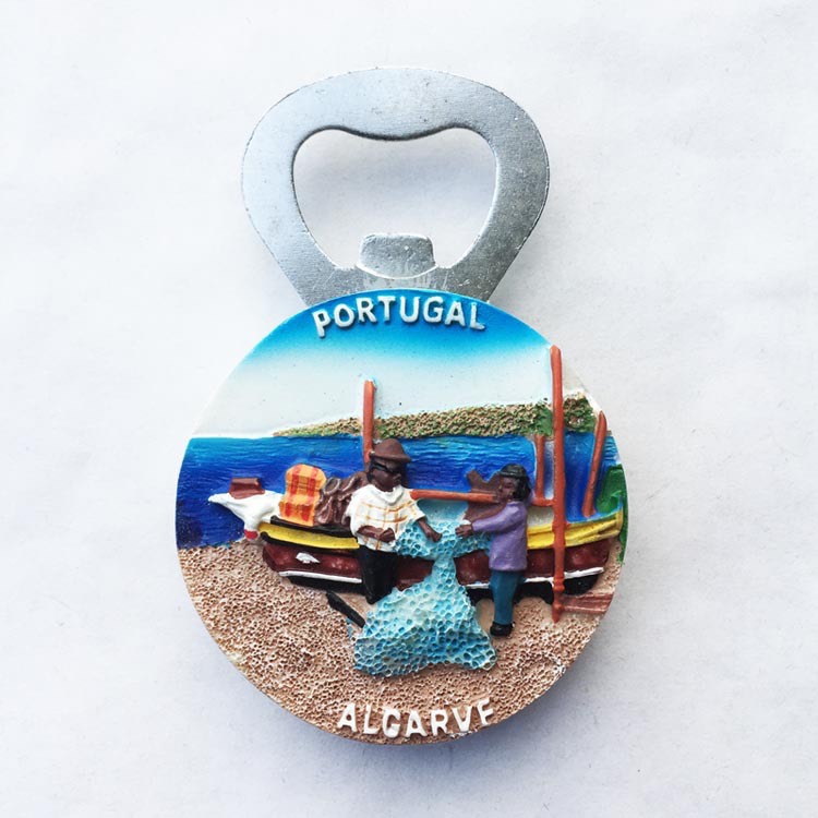 葡萄牙阿尔加维渔民旅游纪念品冰箱贴