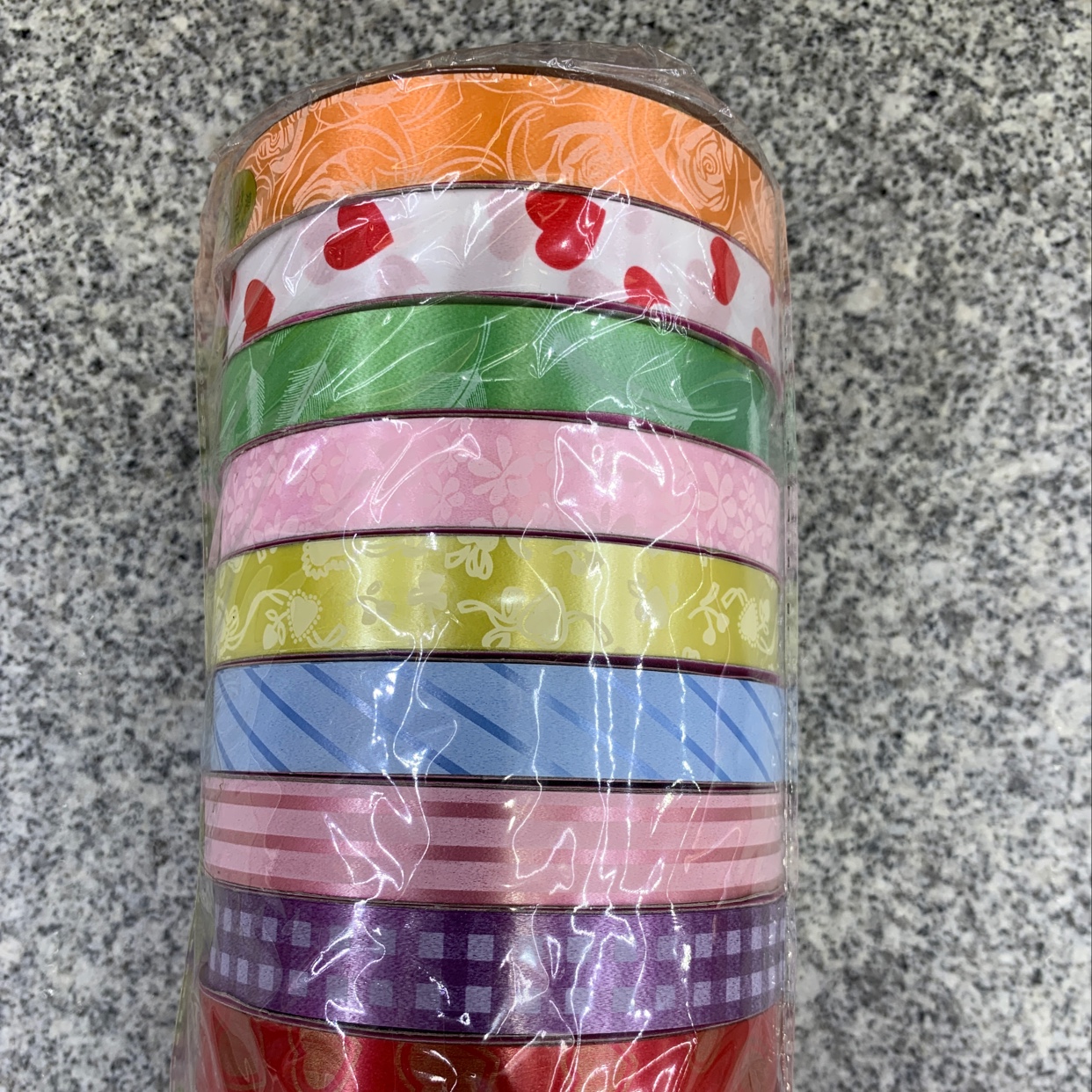 1.8 Printing tape per barrel of mixed colors thumbnail