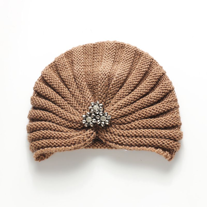 欧美仿羊绒印度帽穆斯林帽子毛线针织帽套头帽波西米亚包头帽06详情图1