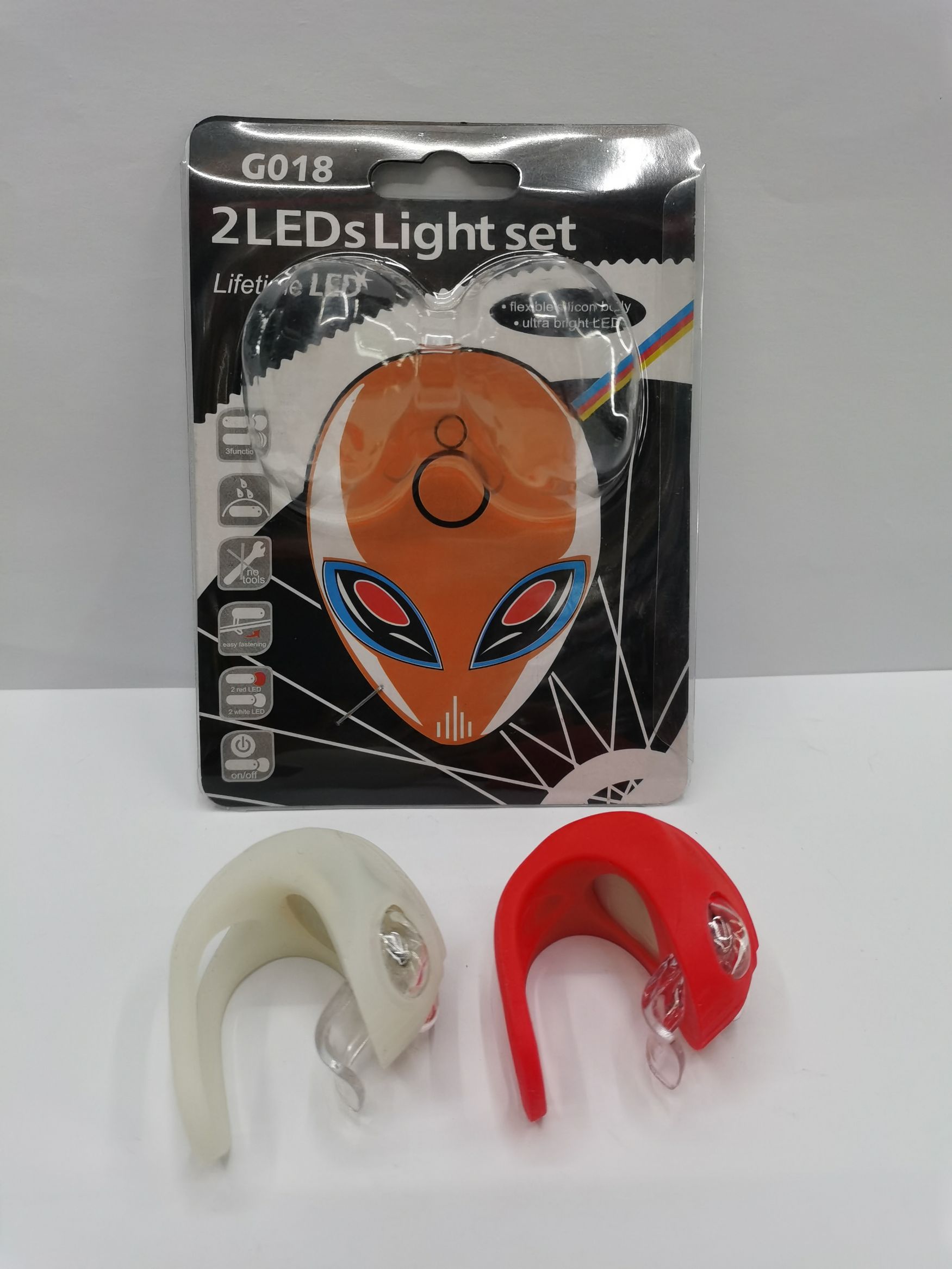 自信车灯灯，硅胶灯，骑行灯，骑行装备，电子灯详情图2