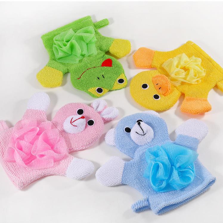 Animal Bath Flower Gloves