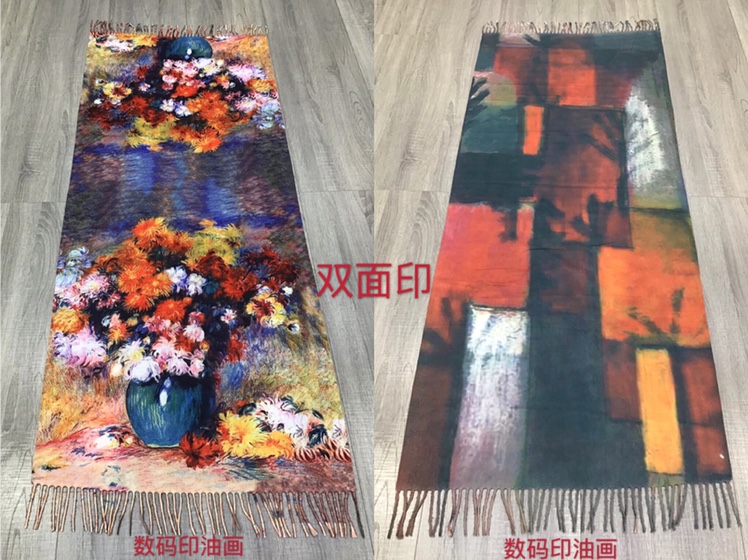 数码花瓶油画