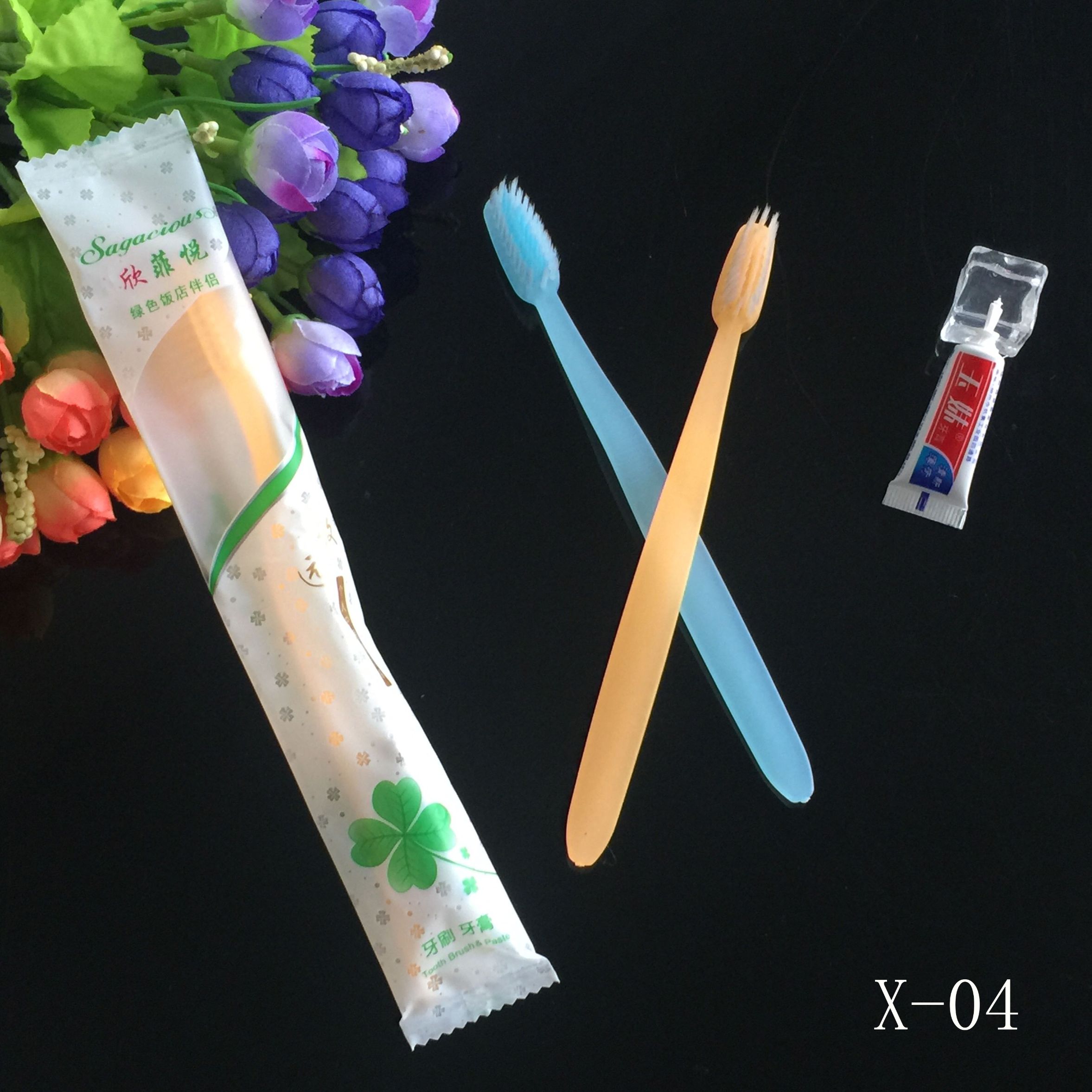 星级酒店民宿一次性拖鞋牙刷牙膏套装宾馆欣菲悦洗漱用品通货