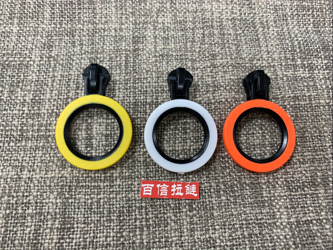 No. 3 fluorescent salad head circle pull head nylon resin pull head manufacturers direct support custom thumbnail