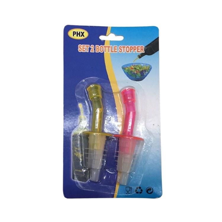 2pcs 红酒啤酒酱油瓶塞 塑料瓶塞 倒酒器 厂家直销图