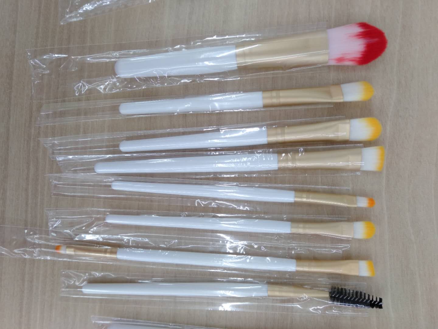 20 sets of brush makeup brush foundation brush brow brush large eye shadow brush eyelash roll details Picture