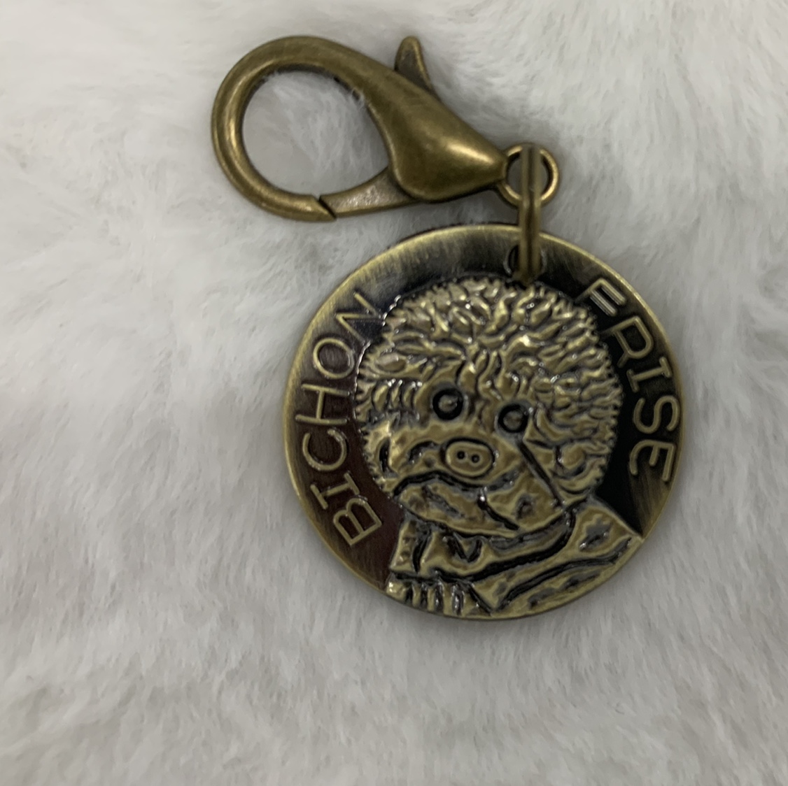 Pet supplies Pet dog badge Pet cameo dog badge smaller than bear thumbnail