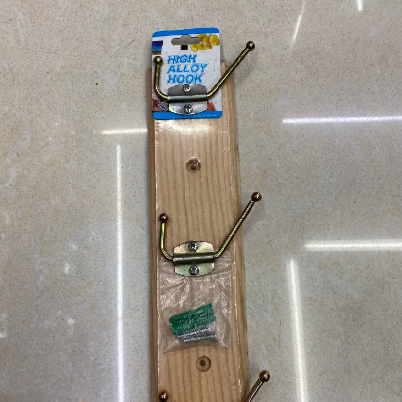 3PC movable plank hook