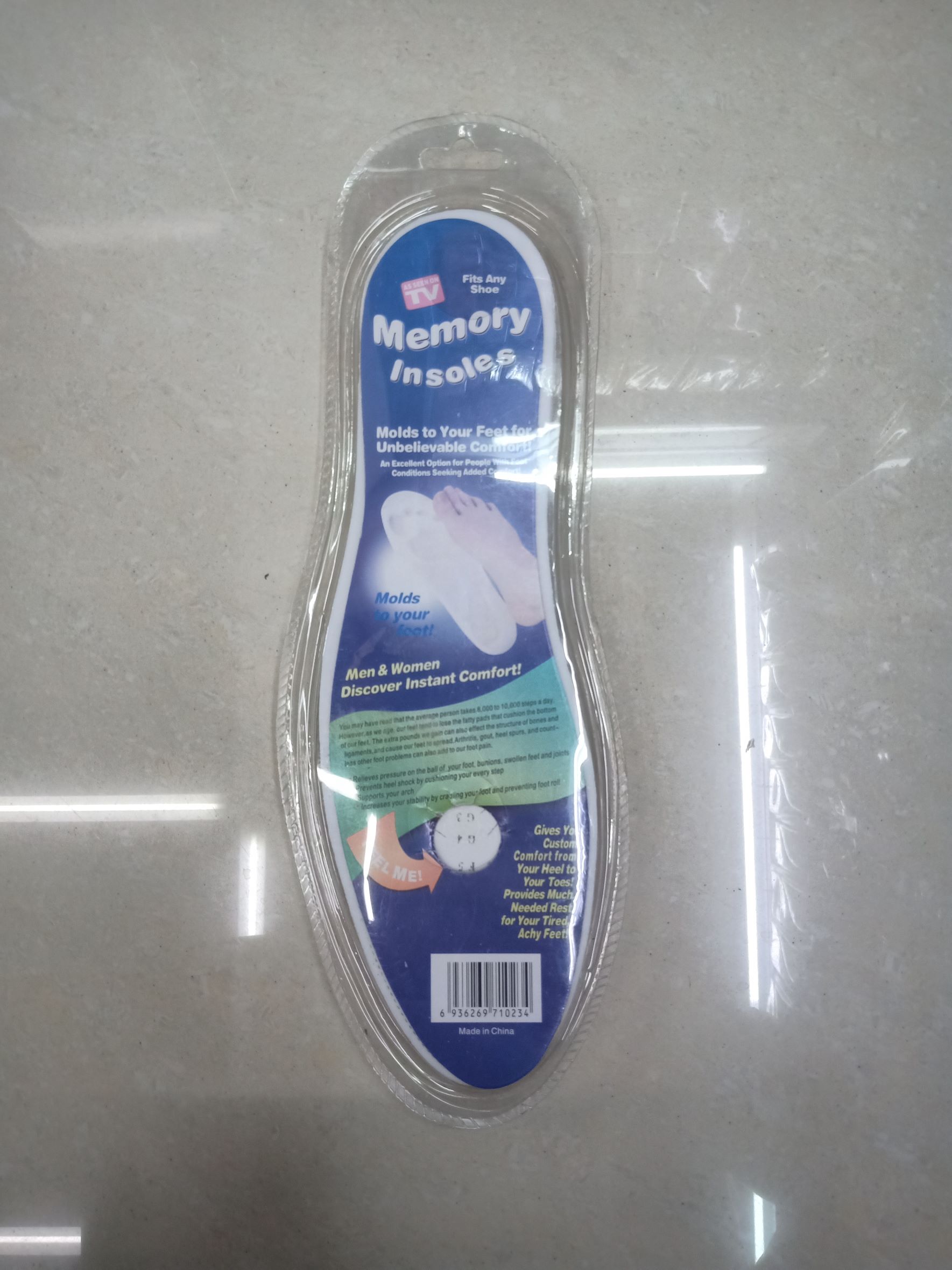 Memory insoles, military training insoles, slow rebound insoles, factory direct sales detail image 2
