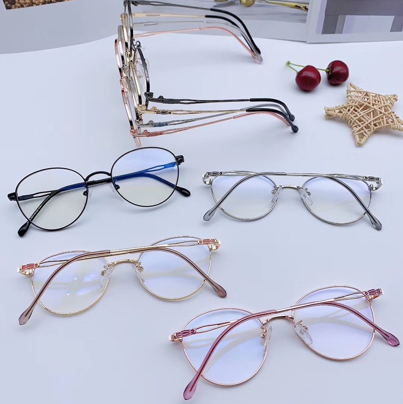 Ultra-light TR anti-blue light glasses for women details Picture