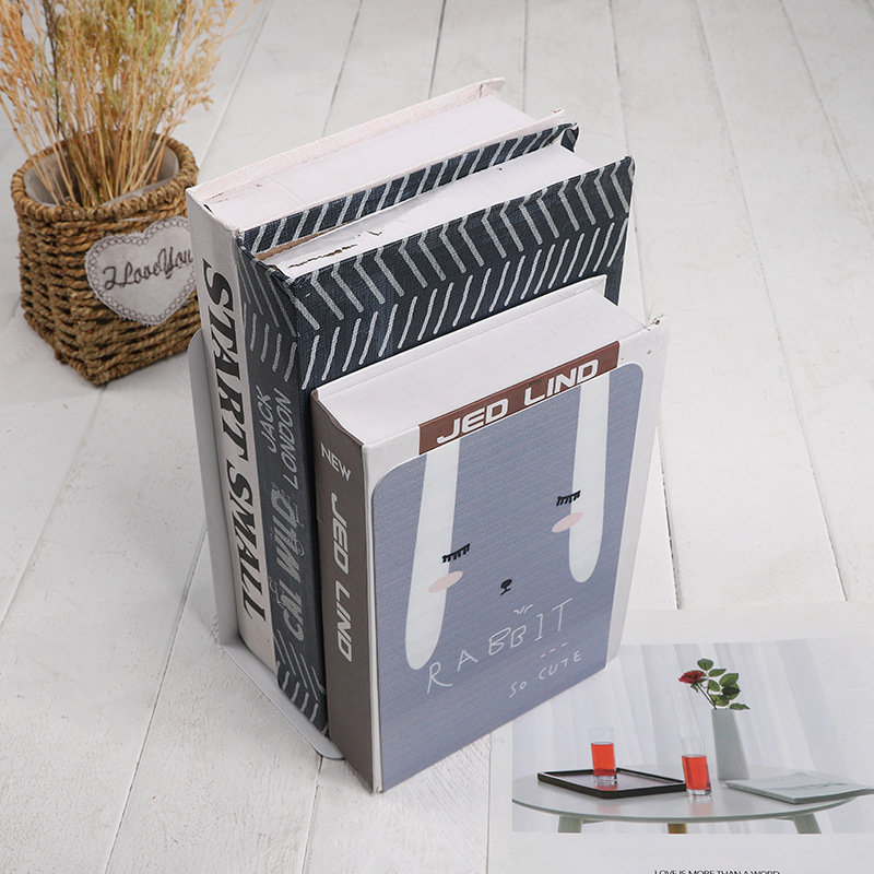 Multicolored cartoon rabbit ear printed bookstand Specification image