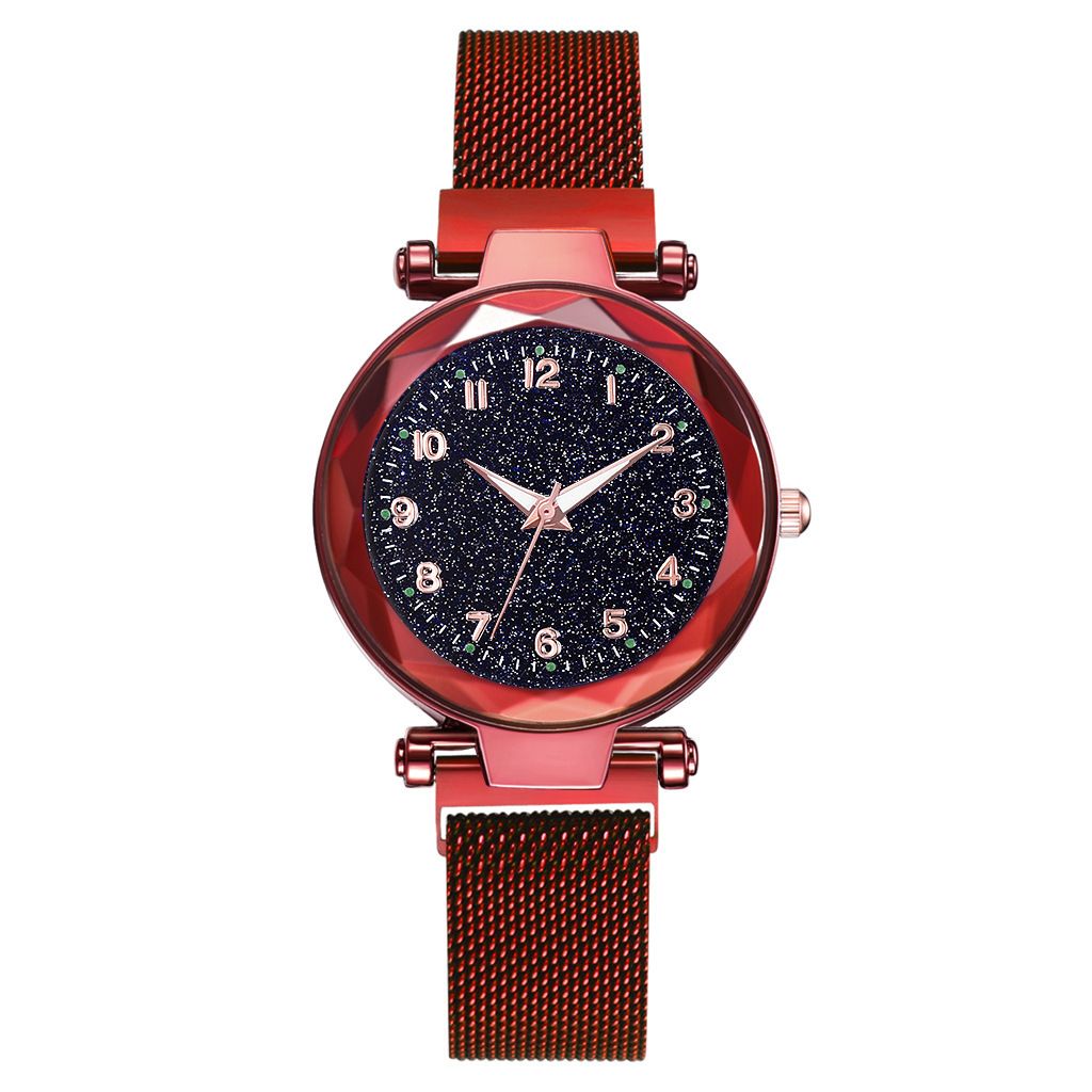 Tik yin boom gypsum digital star sky watch brillo imán hebilla reloj de cuarzo cristal de mujer relojes al por mayor Application Scenario