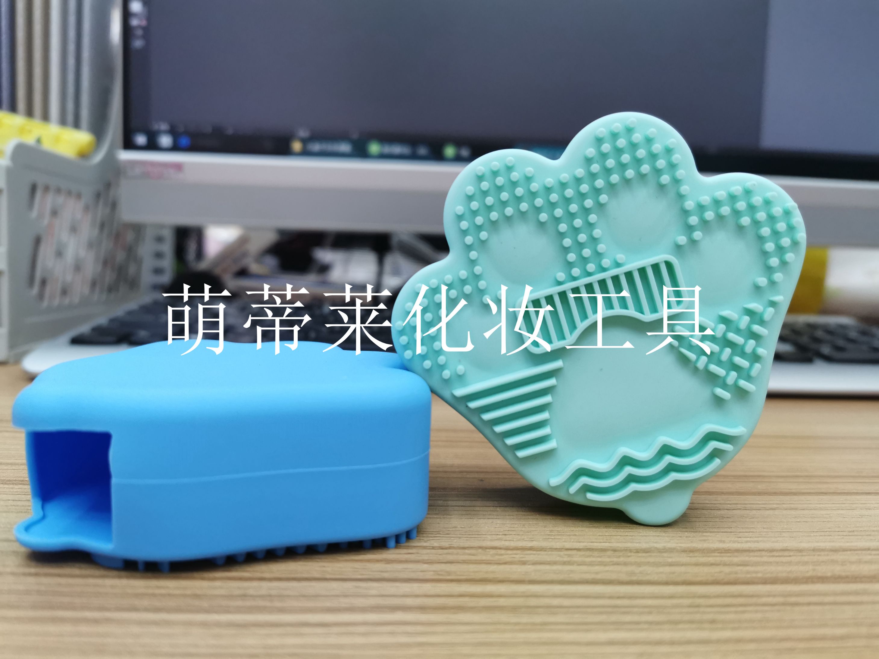Silicone cat paw washers, direct sales and wholesale of makeup brushes, cleaning pads, beauty wonders, wholesale of makeup brushes, drying tools Specification image