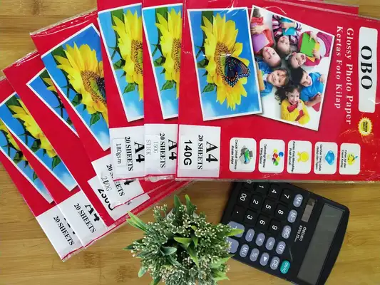 A4 size photo paper 230g thumbnail
