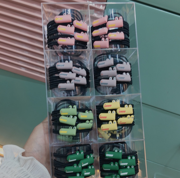 Crocodile color rubber band alloy rubber band Tenxuan thumbnail