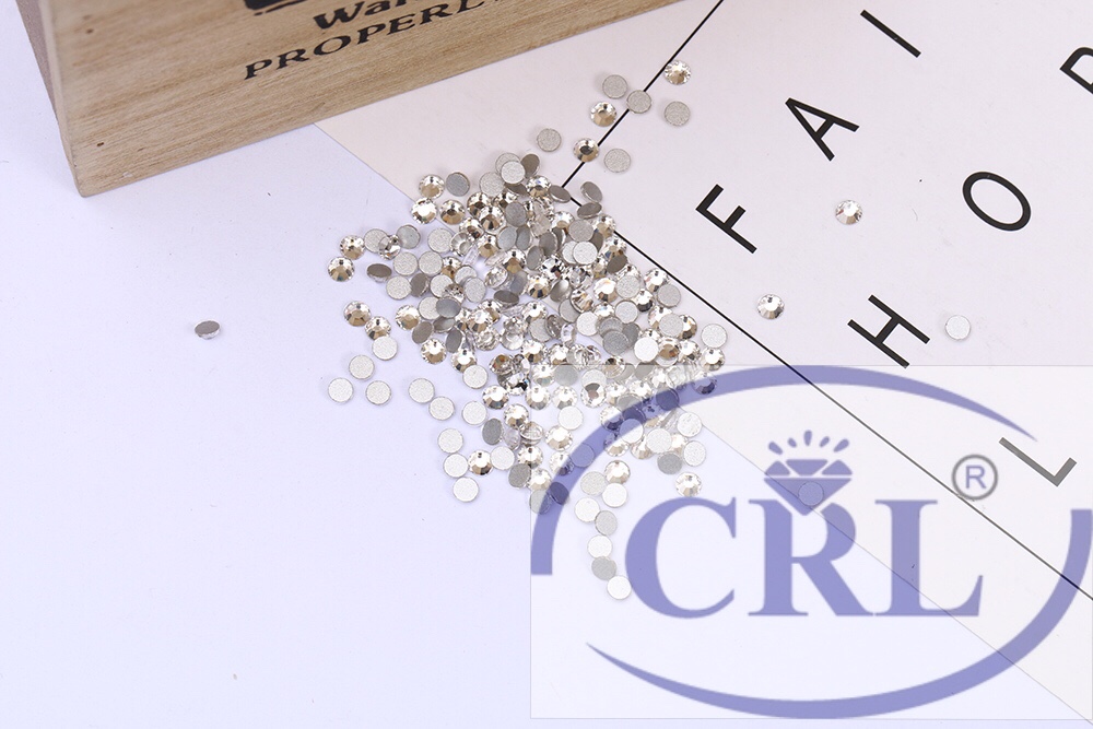 Domestic rhinestone AA flat bottom white diamond SS2 manufacturer direct sale thumbnail