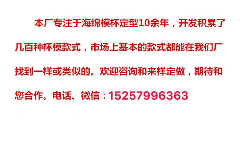 哺乳文胸背心上薄下厚三角圆形胸罩杯婚纱胸垫高档瑜伽服海绵插片详情1