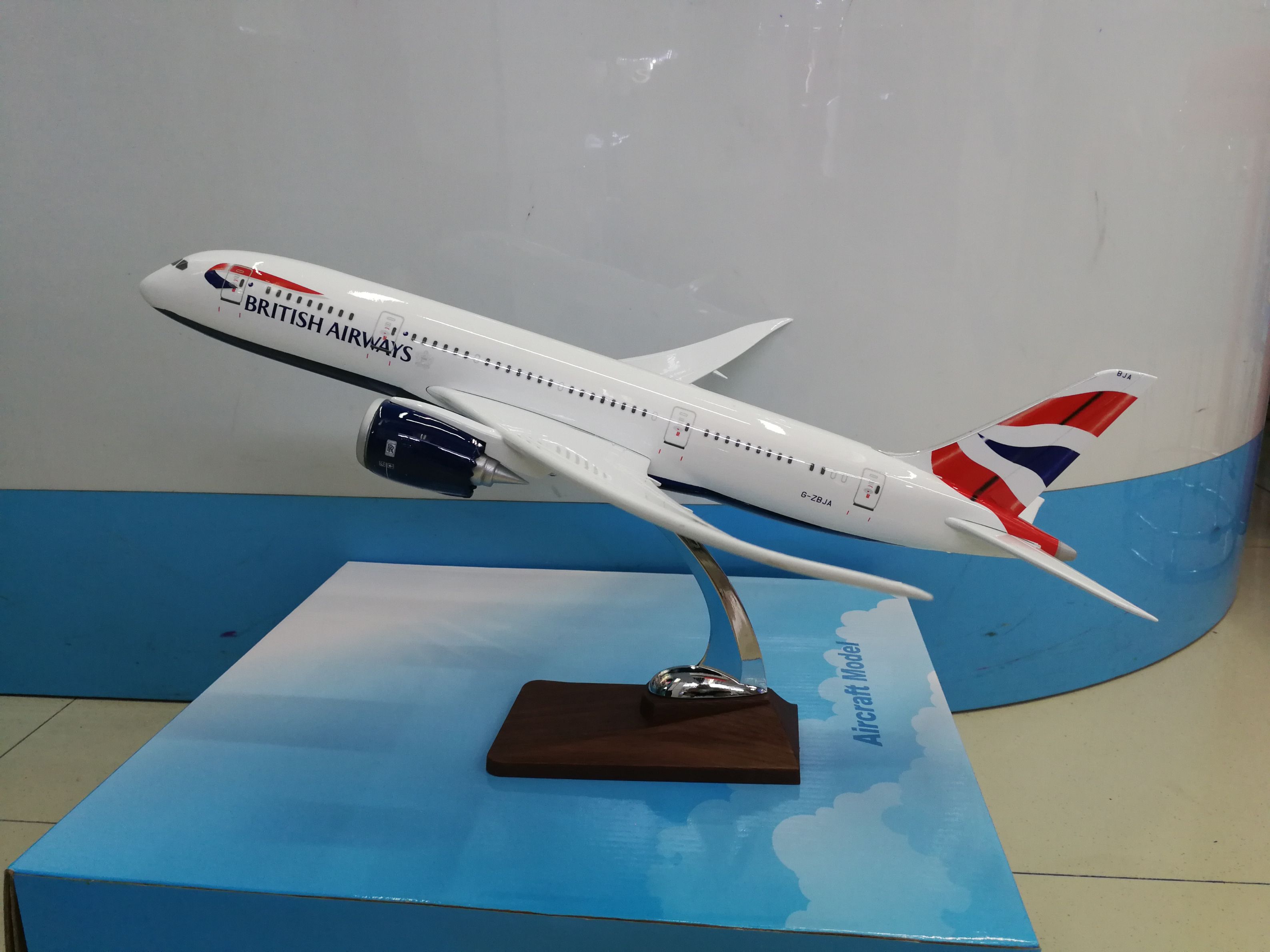 Model aircraft (B787) simulation aircraft model synthetic resin model aircraft model