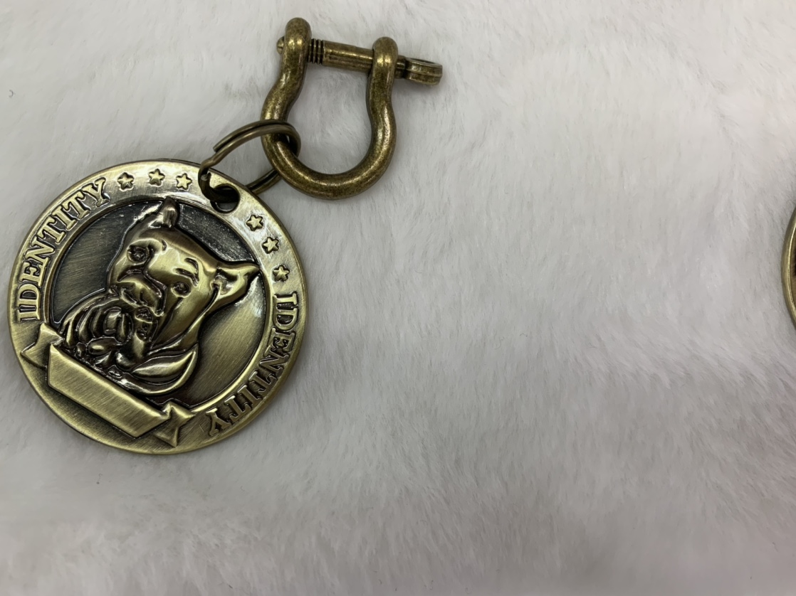 Pet supplies Pet dog badge pet cameo dog card