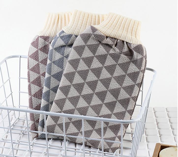 Triangle Bath Gloves