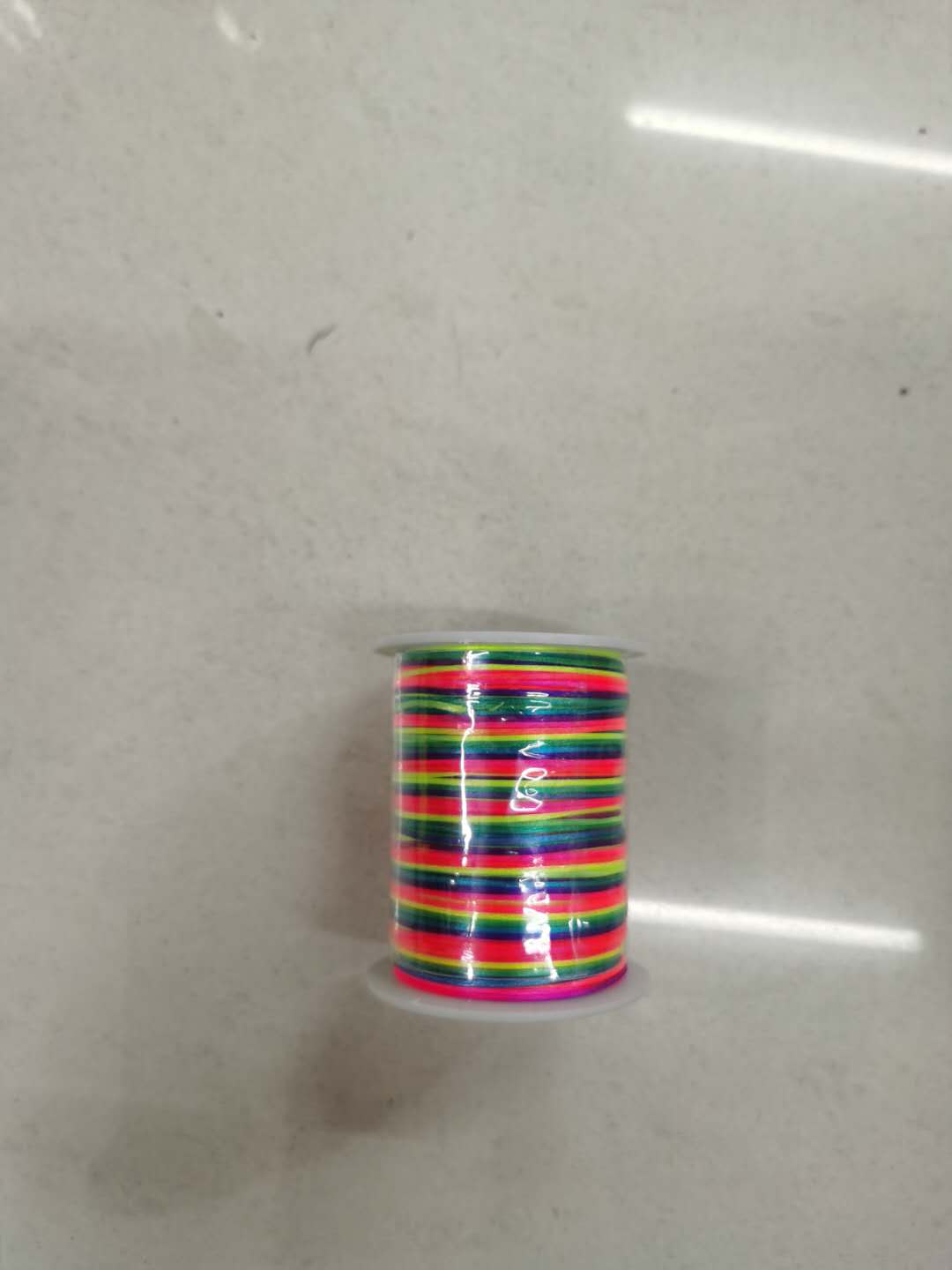 No. 6 Polyamide Colorful Rope, 2Mm Rainbow Rope, Braided Bracelet Rope, Braided Hair Rope details Picture
