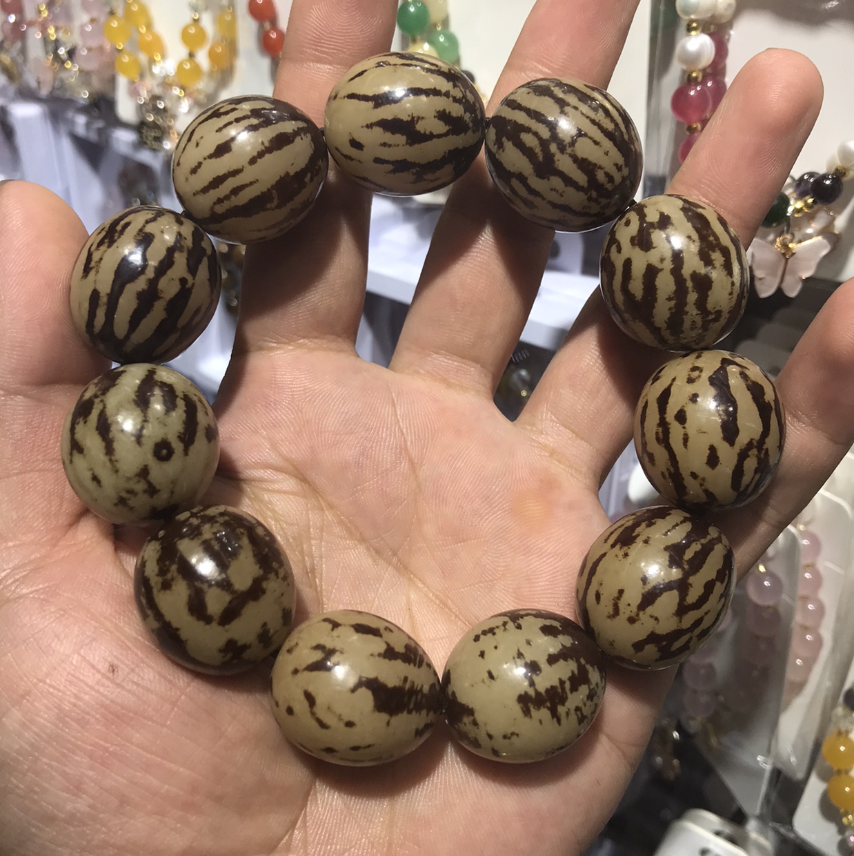 花根菩提子手持手串