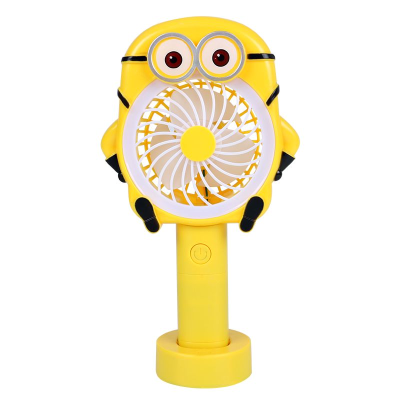 Mini office desktop electric fan, portable silent home bedside handheld electric fan for student dormitory beds detail image 1