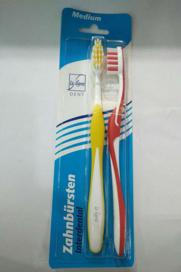 laligne成人2只装牙刷