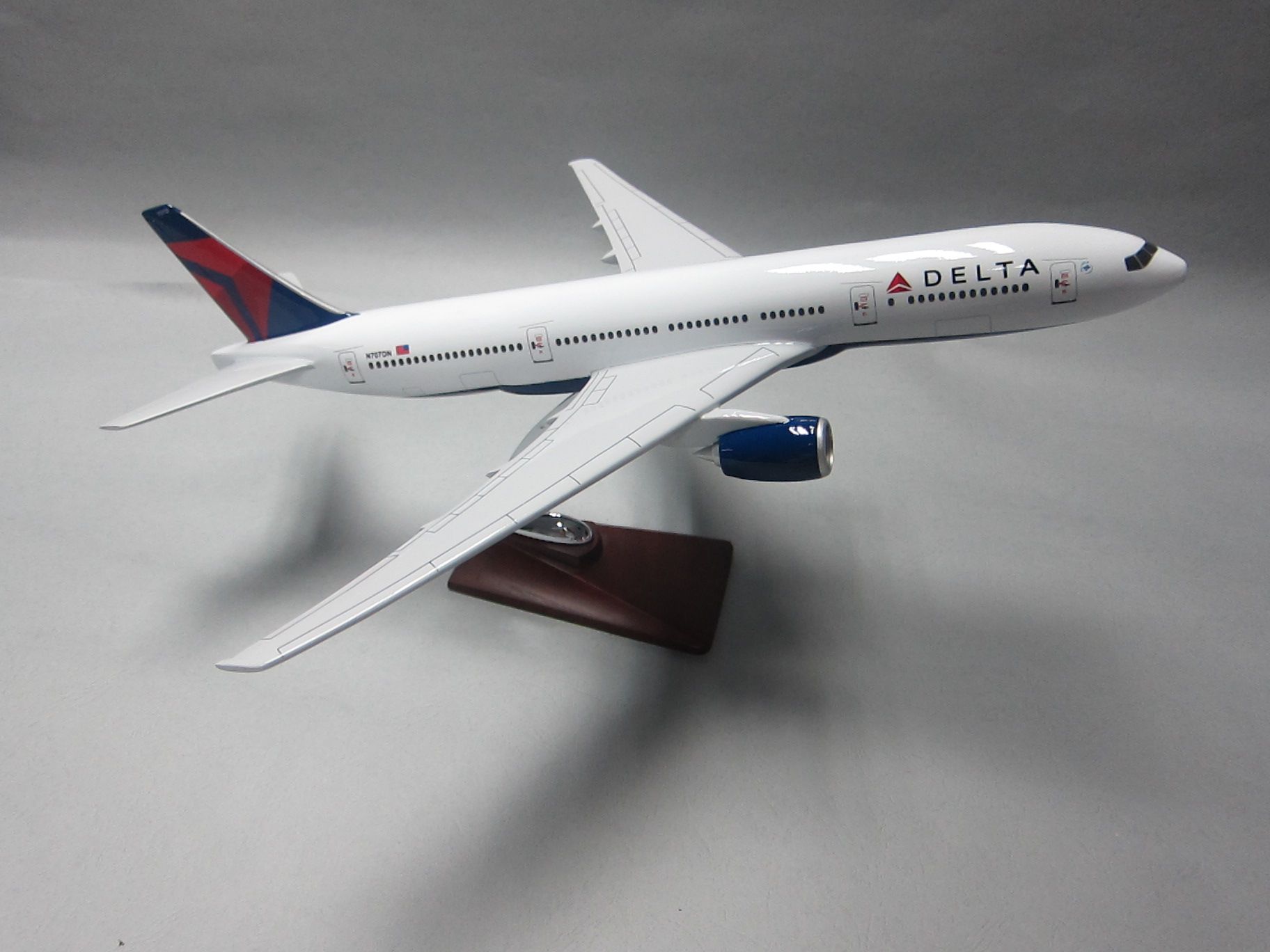 飞机模型（中国南方航空B777）仿真飞机模型  合成树脂飞机模型